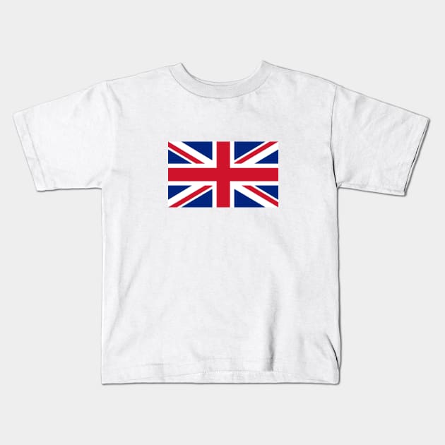 Union Jack Kids T-Shirt by andrewroland